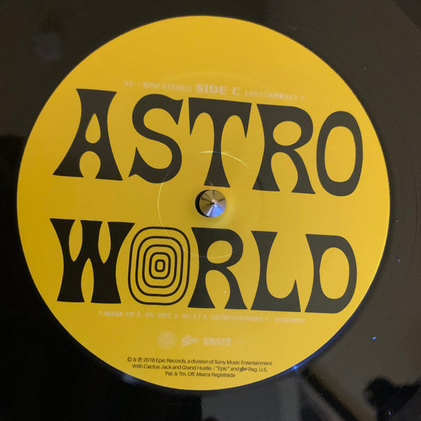 Travis Scott (2) - Astroworld | Mint (M) Mint (M)-Classic Vinyl Record
