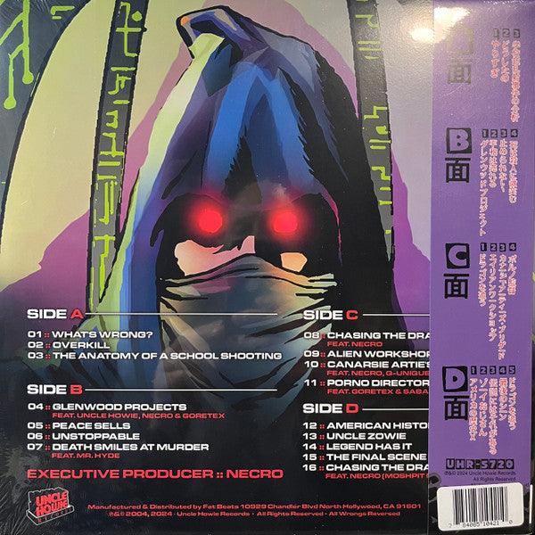 Ill Bill - What's Wrong With Bill? (20th Anniversary COBALT BLUE 2LP) |-Classic Vinyl Record