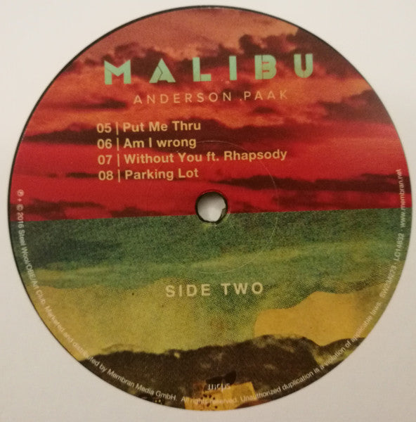 Malibu (VINYL - IMPORT) | Mint (M) Mint (M)-Classic Vinyl Record
