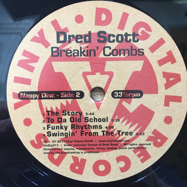 Dred Scott - Breakin' Combs (2xVINYL) | Mint (M) Mint (M)-Classic Vinyl Record