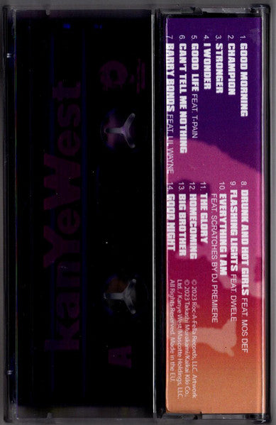 Graduation (CASSETTE - UNOFFICIAL) | Mint (M) Mint (M)-Classic Vinyl Record