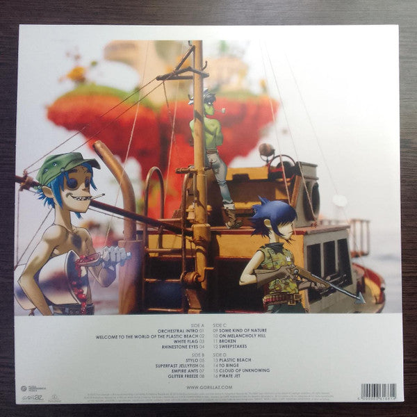 Plastic Beach (2xVINYL - ARGENTINA) | Mint (M) Mint (M)-Classic Vinyl Record