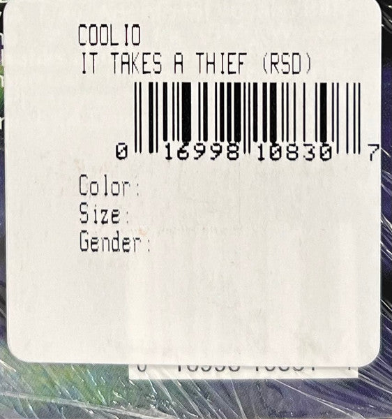 Coolio - It Takes A Thief (RSD) | Mint (M) Mint (M)-Classic Vinyl Record