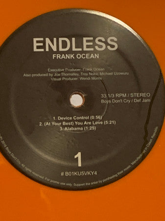 Endless (2xUNOFFICIAL COLOR VINYL) |-Classic Vinyl Record
