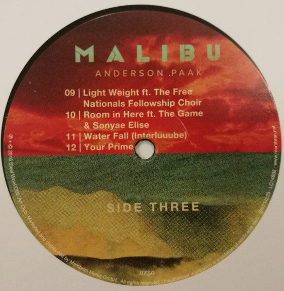 Malibu (VINYL - IMPORT) | Mint (M) Mint (M)-Classic Vinyl Record