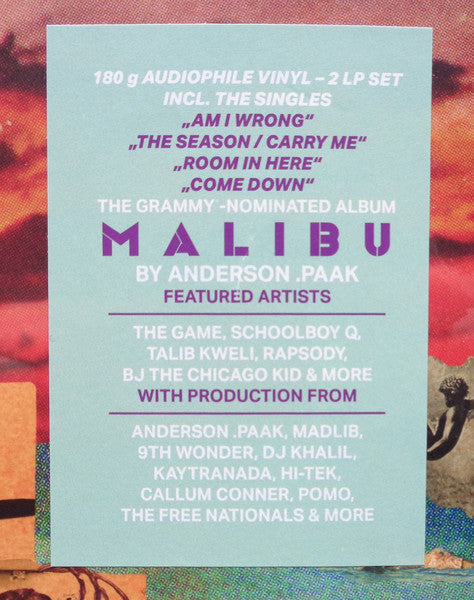 Malibu (VINYL - IMPORT) | Mint (M) Mint (M)-Classic Vinyl Record