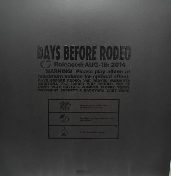 Days Before Rodeo | Mint (M) Mint (M)-Classic Vinyl Record