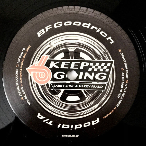 Larry June - Keep Going (VINYL) | Mint (M) Mint (M)-Classic Vinyl Record