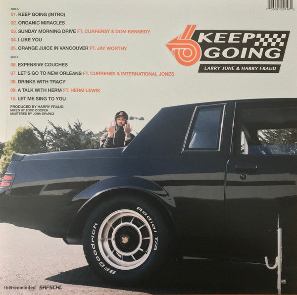 Larry June - Keep Going (VINYL) | Mint (M) Mint (M)-Classic Vinyl Record
