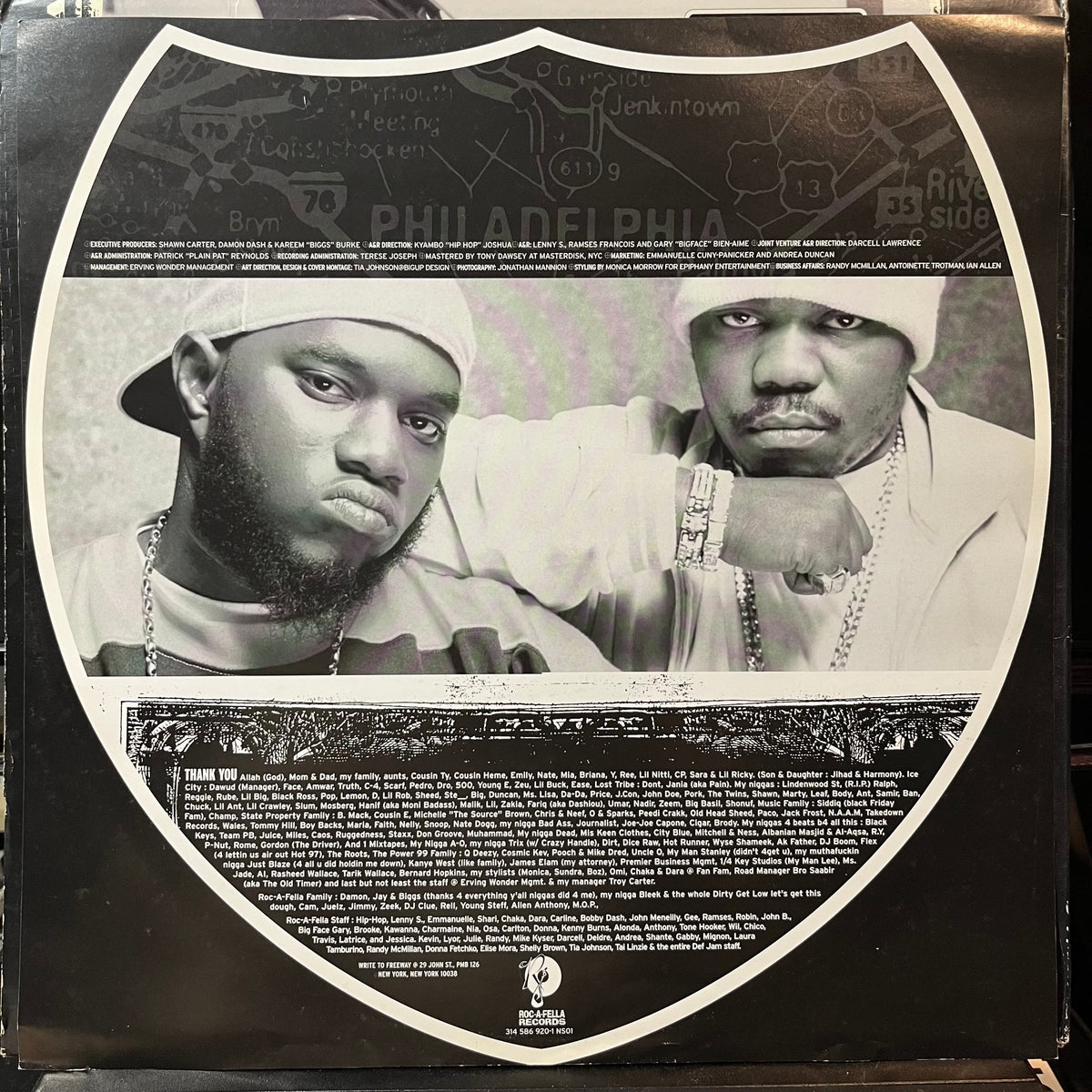Freeway - Philadelphia Freeway (VINYL 2xLP CRIMINAL BACKGROUND 314 586 920-1 2003) | USED Excellent (EX) Excellent (EX)-Classic Vinyl Record