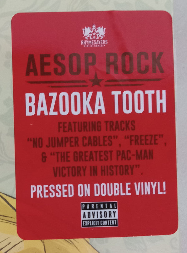 Aesop Rock - Bazooka Tooth | Mint (M) Mint (M)-Classic Vinyl Record