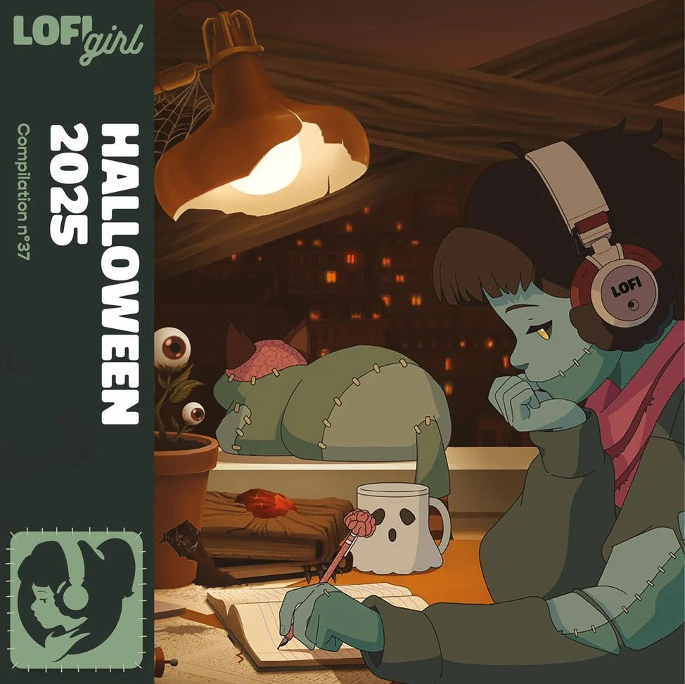 Various Artists - LoFi Girl Halloween 2025 (2x Green Opaque Marbled Vinyl) | Mint (M) Mint (M)-Classic Vinyl Record