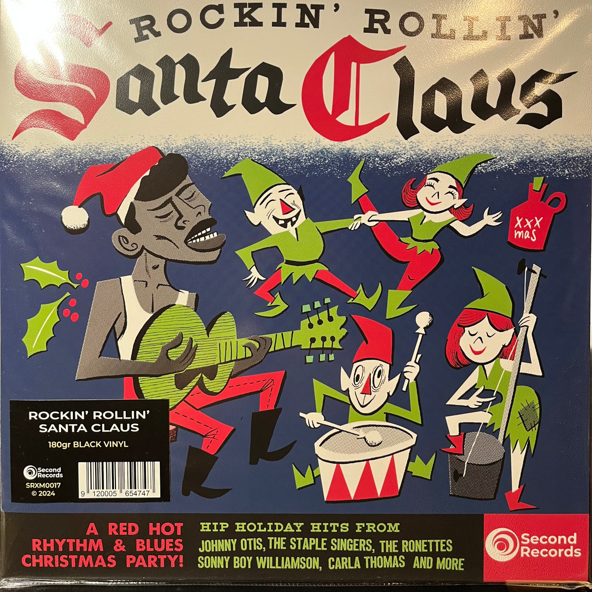 Various - ROCKIN' ROLLIN' SANTA CLAUS (VINYL) | Mint (M) Mint (M)-Classic Vinyl Record