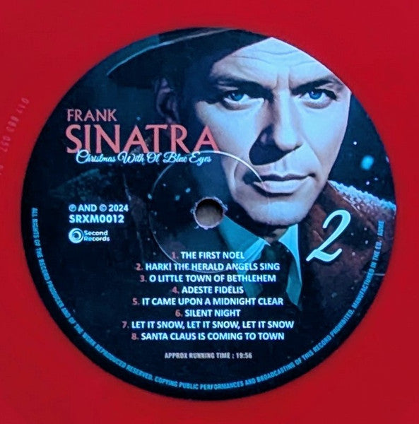 Christmas With Ol' Blue Eyes (RED VINYL) |-Classic Vinyl Record