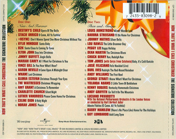Now That's What I Call Christmas! 2 (The Signature Collection) *CD* | Mint (M) Mint (M)-Classic Vinyl Record