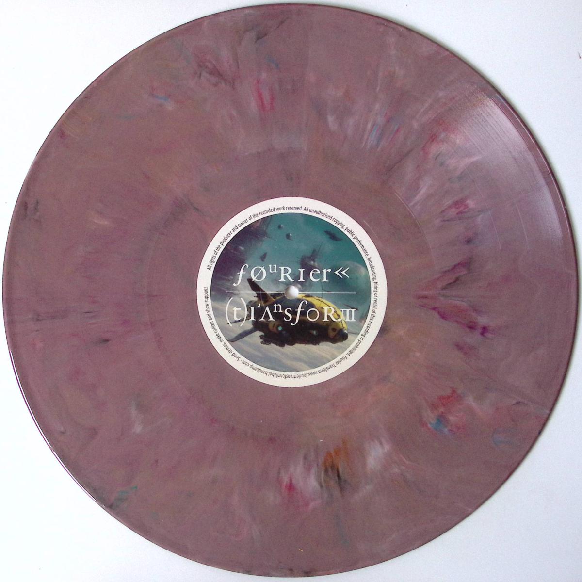 Rekab / Darren Nye - Controlling Science EP (BROWN MARBLED VINYL 12" Fourier Transform FTCD05V) | NEW Mint (M) Mint (M)-Classic Vinyl Record