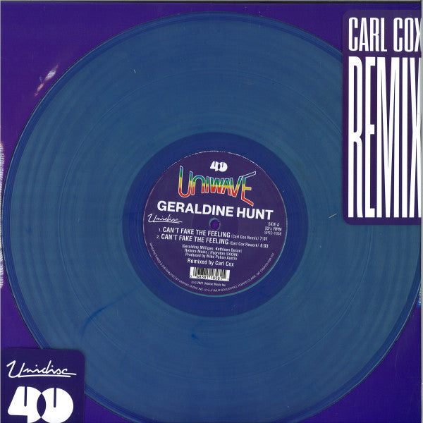 Can't Fake The Feeling (Carl Cox Remix) | Mint (M) Mint (M)-Classic Vinyl Record
