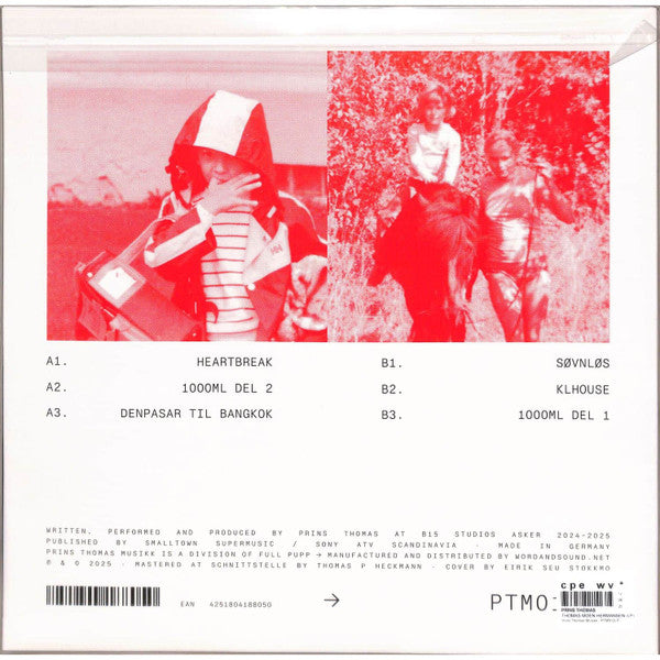 Prins Thomas - Thomas Moen Hermansen (VINYL) |-Classic Vinyl Record