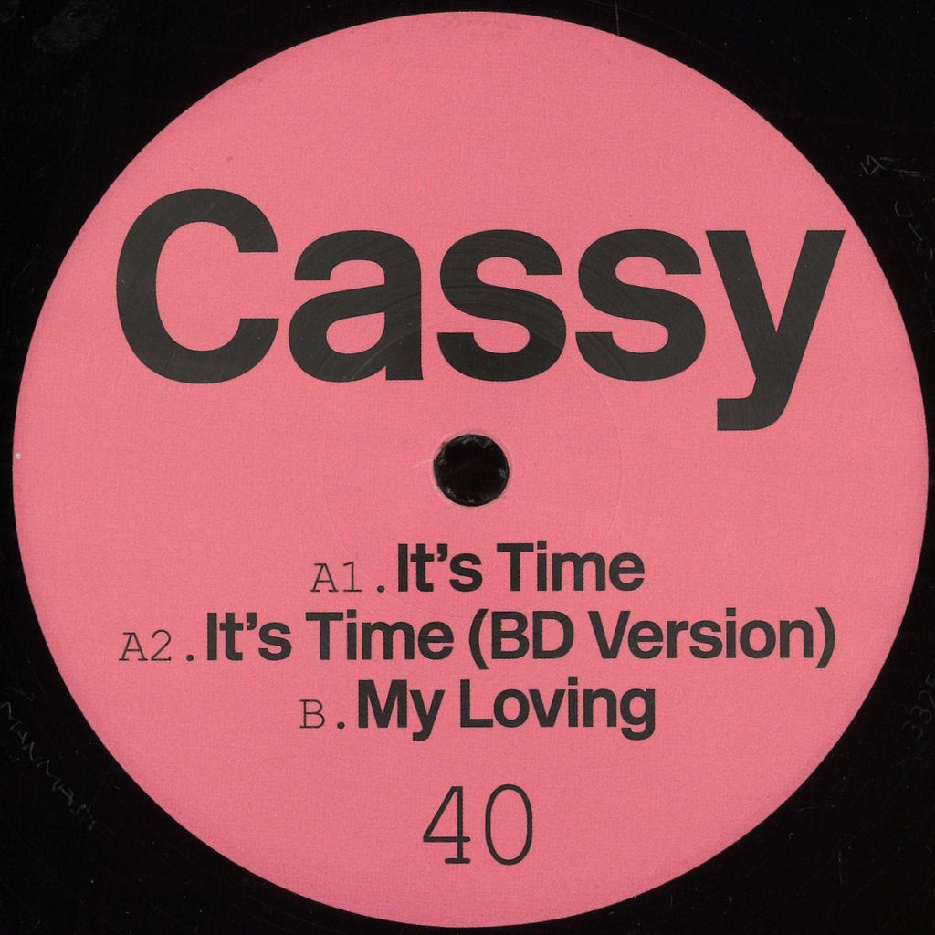 Cassy - It's Time (VINYL 12") | Mint (M) Mint (M)-Classic Vinyl Record