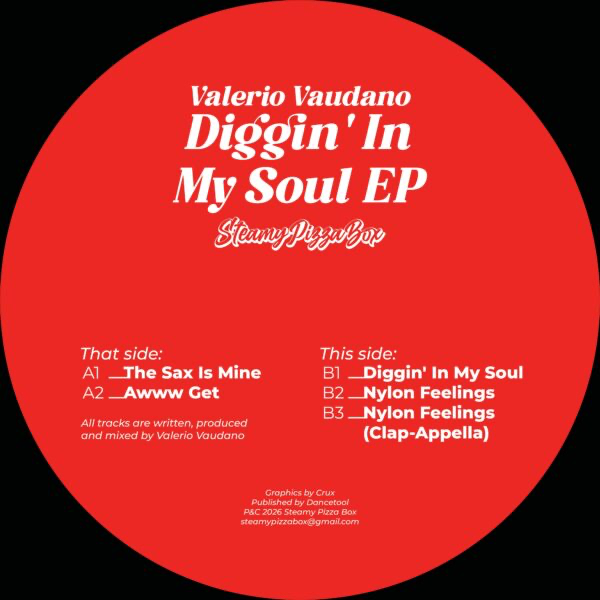 Valerio Vaudano - (PRESALE 6/5/26) Diggin’ In My Soul EP (VINYL) | Mint (M) Mint (M)-Classic Vinyl Record