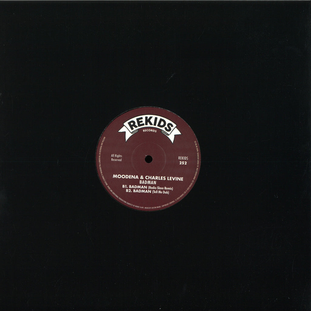 Moodena & Charles Levine - Badman (VINYL 12") | Mint (M) Mint (M)-Classic Vinyl Record