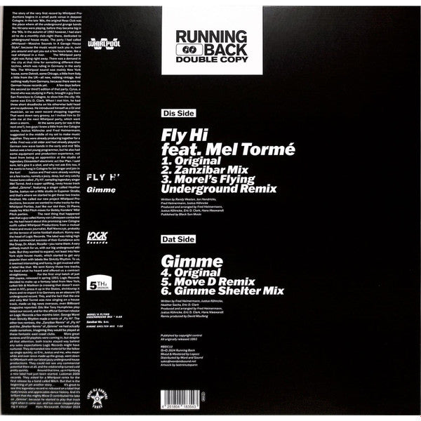 Whirlpool Productions - Fly Hi / Gimme (VINYL) | Mint (M) Mint (M)-Classic Vinyl Record