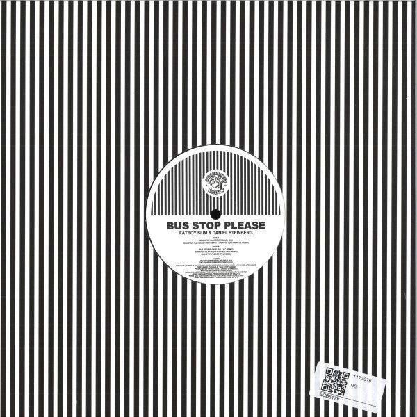 Fatboy Slim & Daniel Steinberg - Bus Stop Please (VINYL 12") | Mint (M) Mint (M)-Classic Vinyl Record