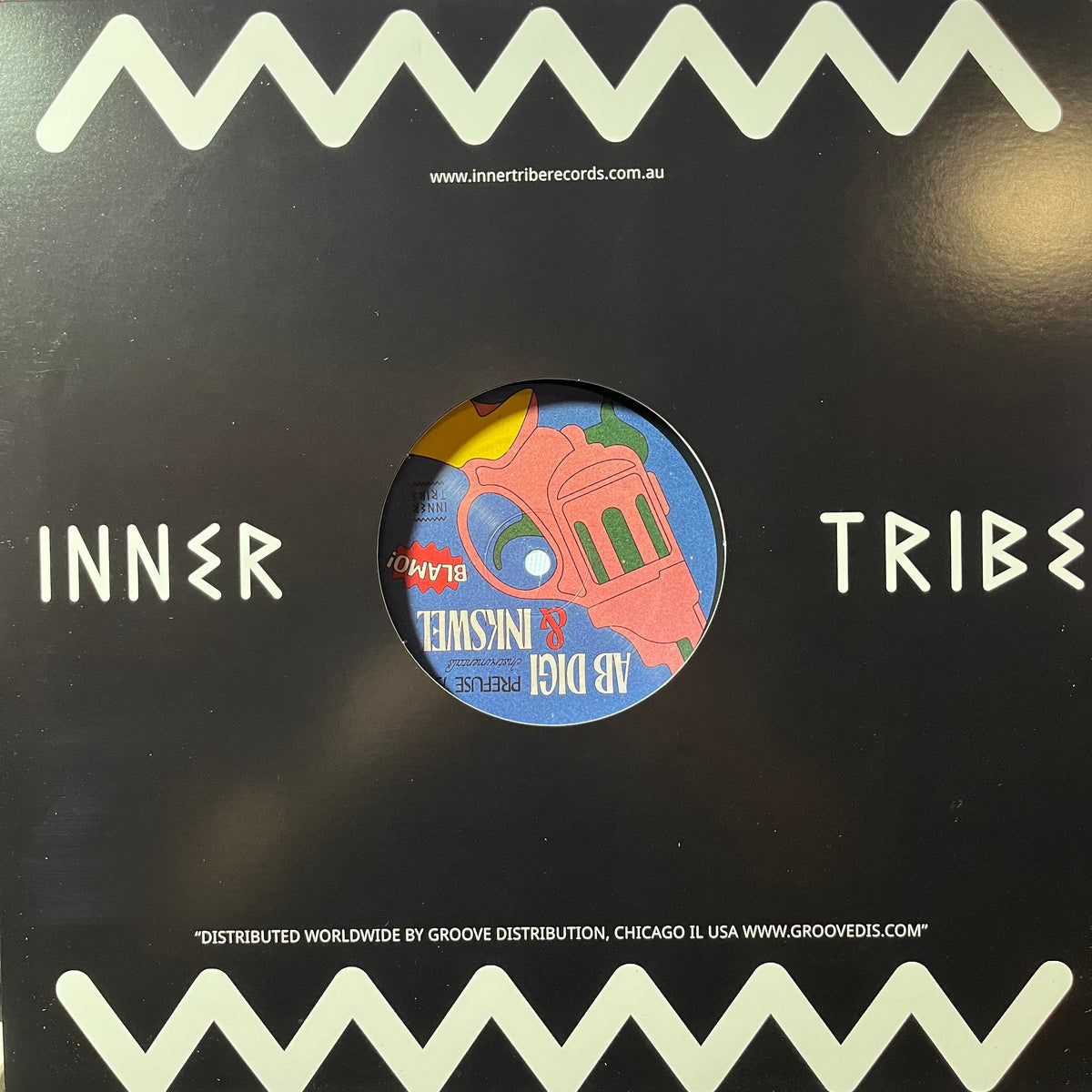 INKSWEL & AB DIGI - Blamo! (VINYL) *PREFUSE 73 REMIXES* |-Classic Vinyl Record