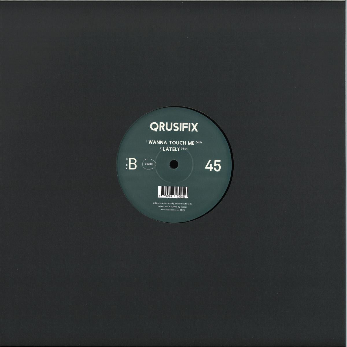 Qrusifix - Chasing Clouds EP (VINYL 12" Västkransen Records VKR011) | NEW Mint (M) Mint (M)-Classic Vinyl Record
