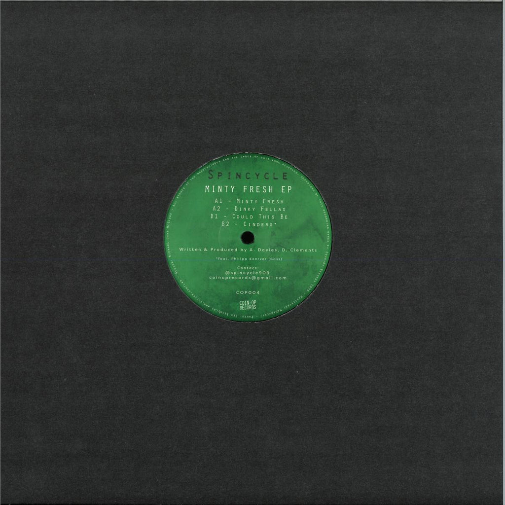 Spincycle - Minty Fresh EP (VINYL 12" Coin Op Records COP004) | NEW Mint (M) Mint (M)-Classic Vinyl Record
