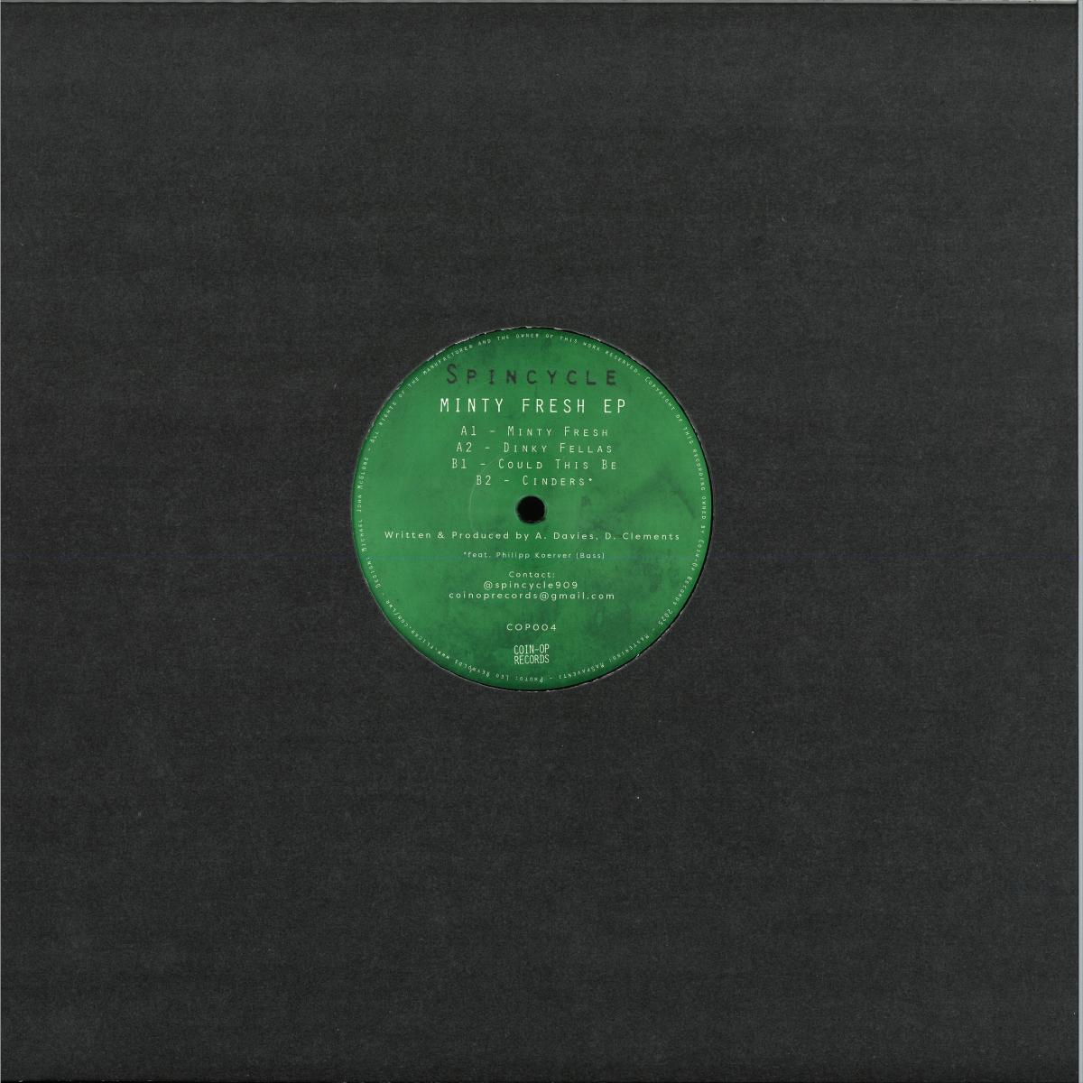 Spincycle - Minty Fresh EP (VINYL 12" Coin Op Records COP004) | NEW Mint (M) Mint (M)-Classic Vinyl Record