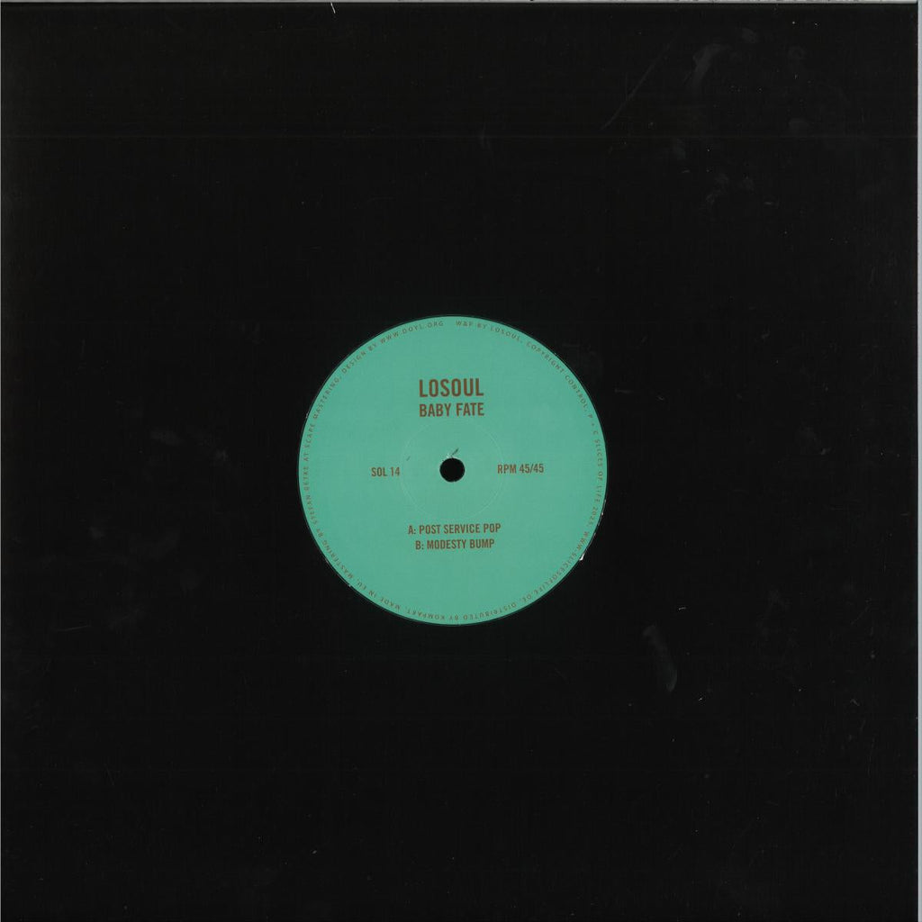 Losoul - Baby Fate (VINYL 12" SLICES OF LIFE SOL14 2026) | NEW-Classic Vinyl Record