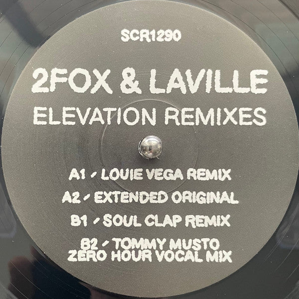 2fox - Elevation (Remixes)(VINYL) | Mint (M) Mint (M)-Classic Vinyl Record
