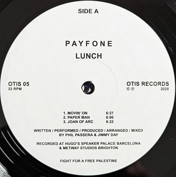 Lunch (VINYL) | Mint (M) Mint (M)-Classic Vinyl Record
