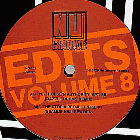 Various - Edits Volume 8 (VINYL) | Mint (M) Mint (M)-Classic Vinyl Record