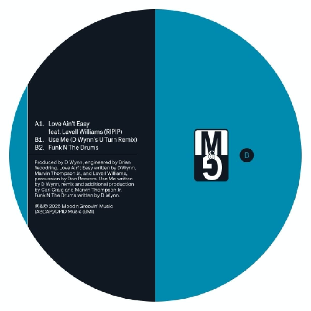 D Wynn & The R-Tyme Production - Turn-A-Round (VINYL) | Mint (M) Mint (M)-Classic Vinyl Record