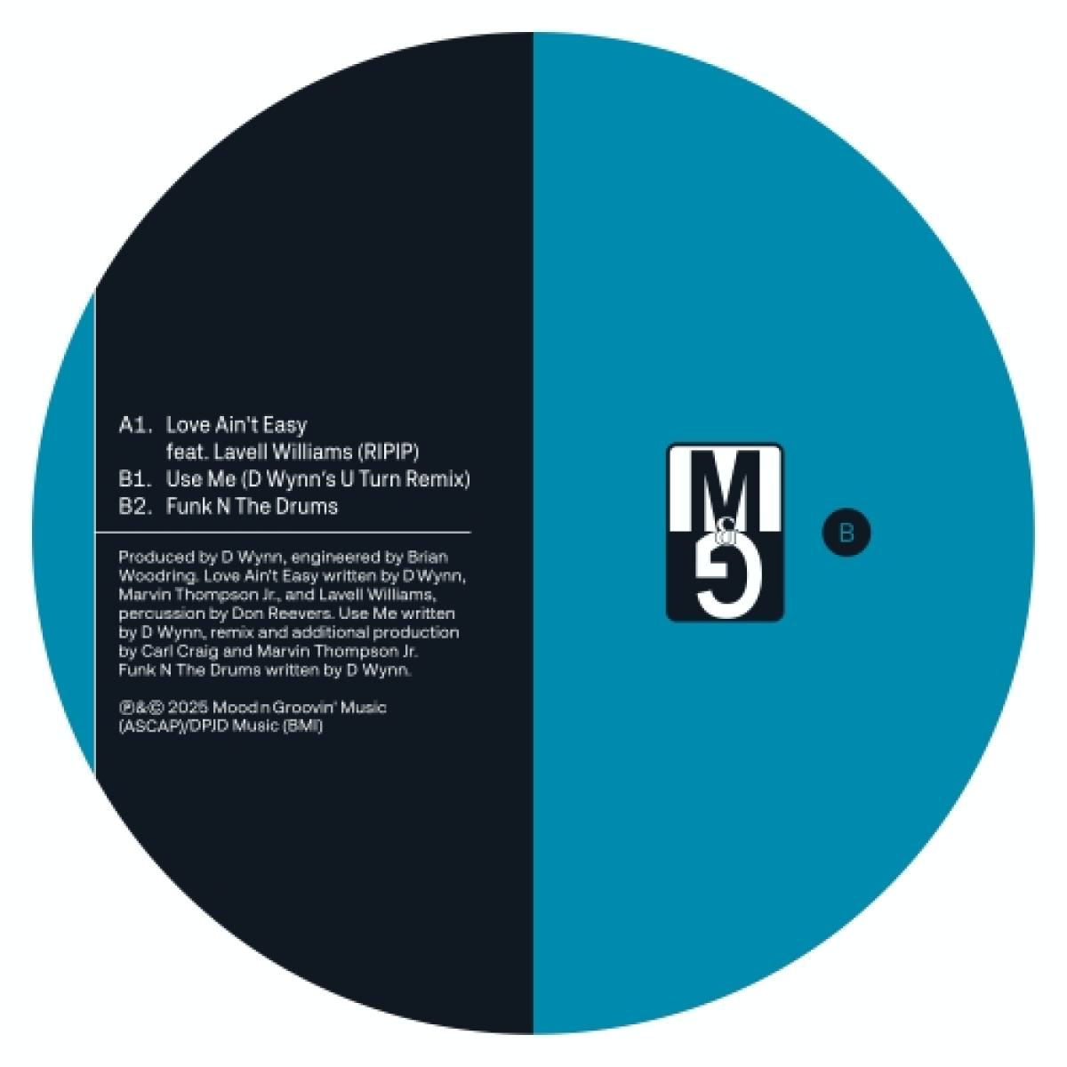 D Wynn & The R-Tyme Production - Turn-A-Round (VINYL) | Mint (M) Mint (M)-Classic Vinyl Record