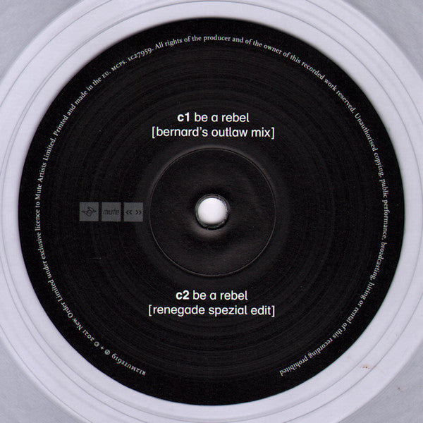 Be A Rebel (Remixes) | Mint (M) Mint (M)-Classic Vinyl Record