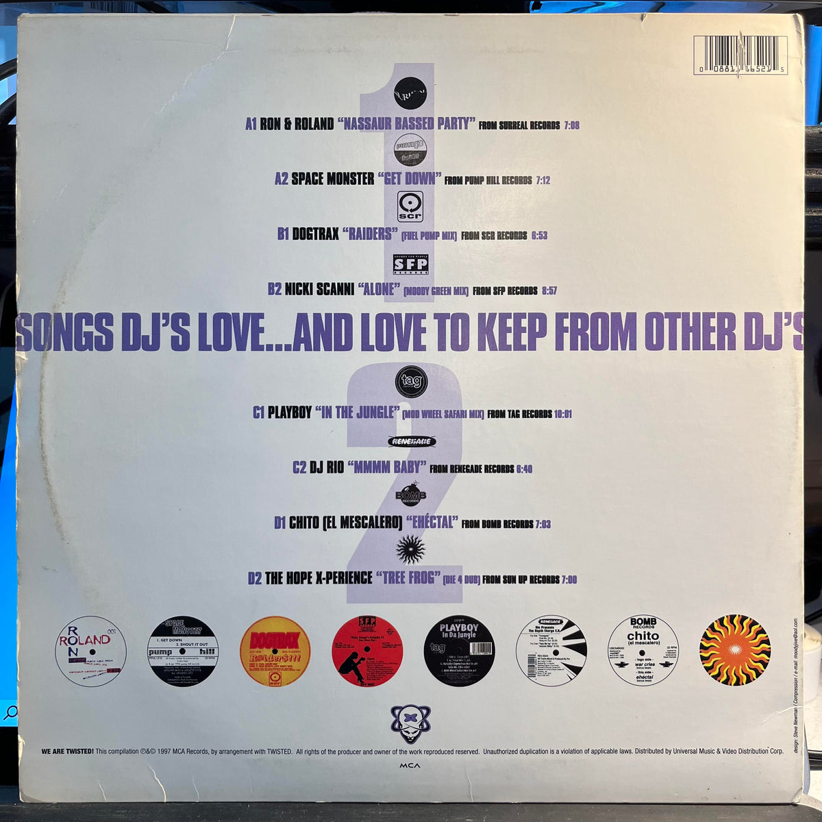 Various - Twisted Secrets (Songs DJ's Love... And Love To Keep From Other DJ's) | Excellent (EX) Excellent (EX)-Classic Vinyl Record