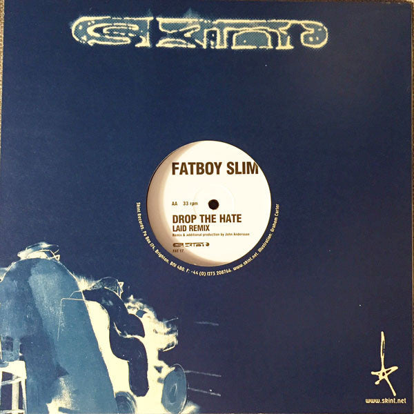 Fatboy Slim - Drop The Hate | Excellent+ (EX+) Very Good Plus (VG+)-Classic Vinyl Record