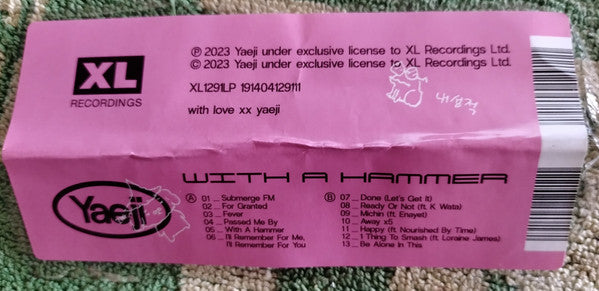 Yaeji - With A Hammer | Mint (M) Mint (M)-Classic Vinyl Record