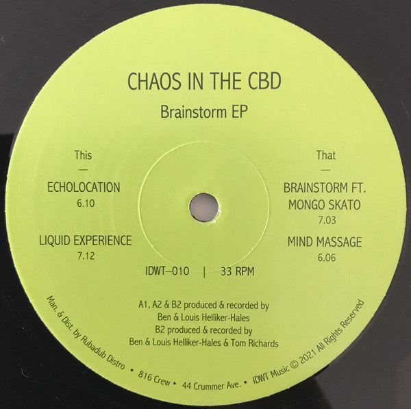 Brainstorm EP | Mint (M) Generic-Classic Vinyl Record