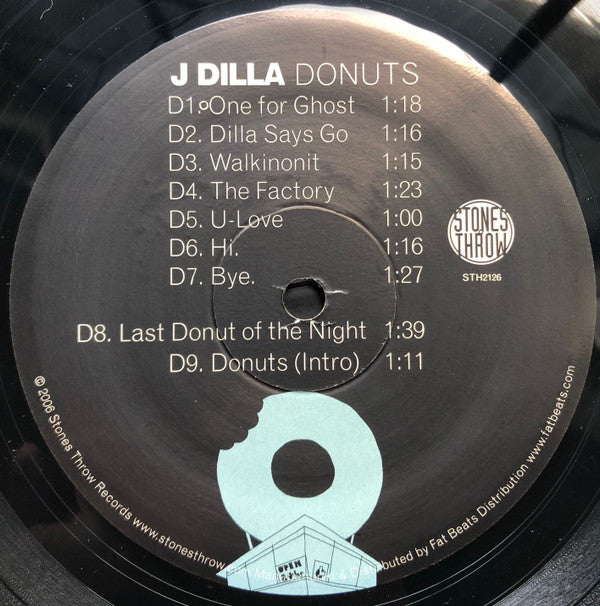 J Dilla - Donuts (2x VINYL) | Mint (M) Mint (M)-Classic Vinyl Record