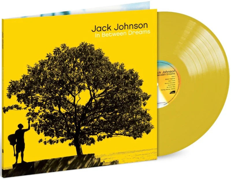 Jack Johnson - In Between Dreams [Canary Yellow Lp] |-Classic Vinyl Record