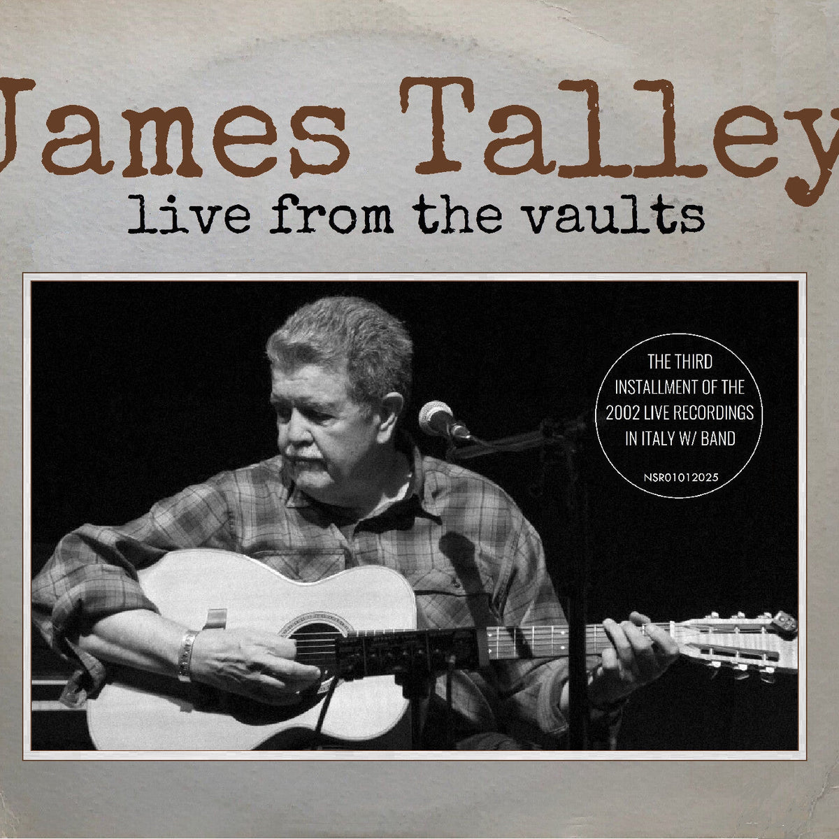 James Talley - Live From The Vaults |-Classic Vinyl Record