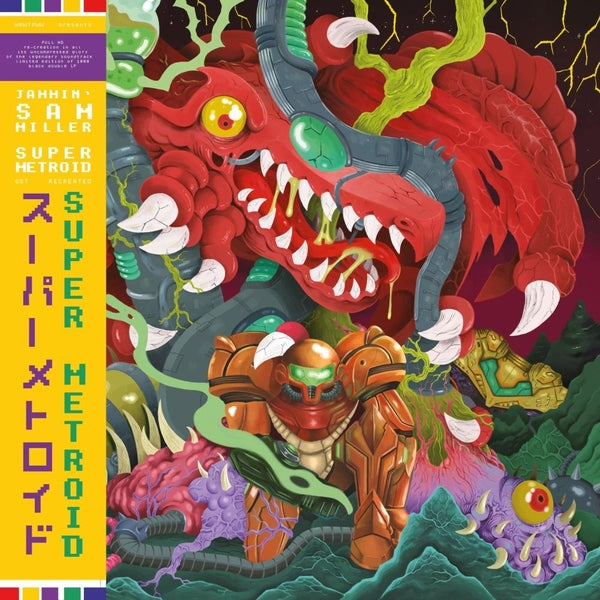 JAMMIN' SAM MILLER - Super Metroid (OST Recreated 2x VINYL) | Mint (M) Mint (M)-Classic Vinyl Record