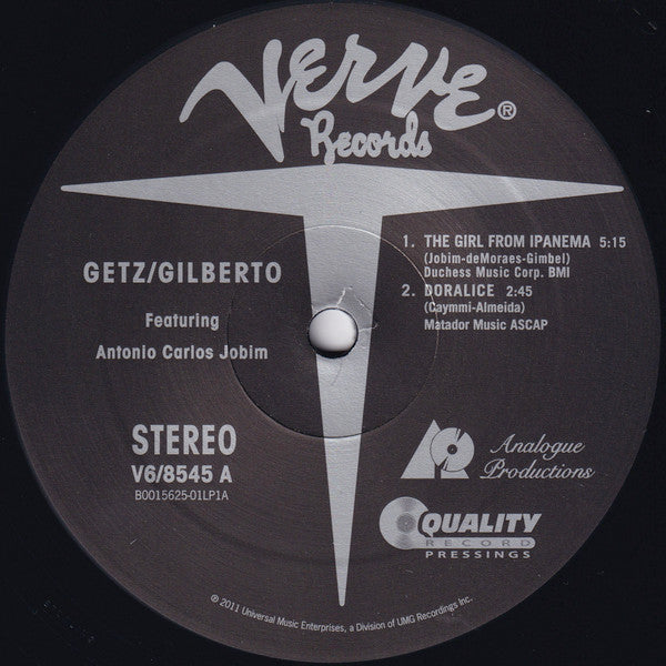 Getz / Gilberto | Mint (M) Mint (M)-Classic Vinyl Record