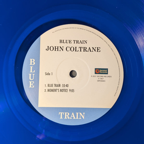 John Coltrane - Blue Train (BLUE VINYL) | Mint (M) Mint (M)-Classic Vinyl Record