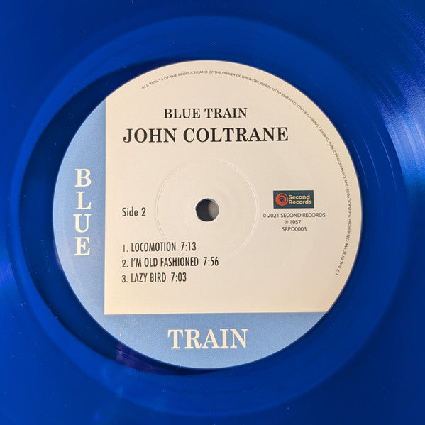 John Coltrane - Blue Train (BLUE VINYL) | Mint (M) Mint (M)-Classic Vinyl Record