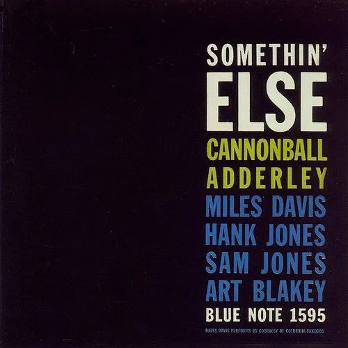 Cannonball Adderley - Somethin' Else (CLEAR VINYL) | Mint (M) Mint (M)-Classic Vinyl Record